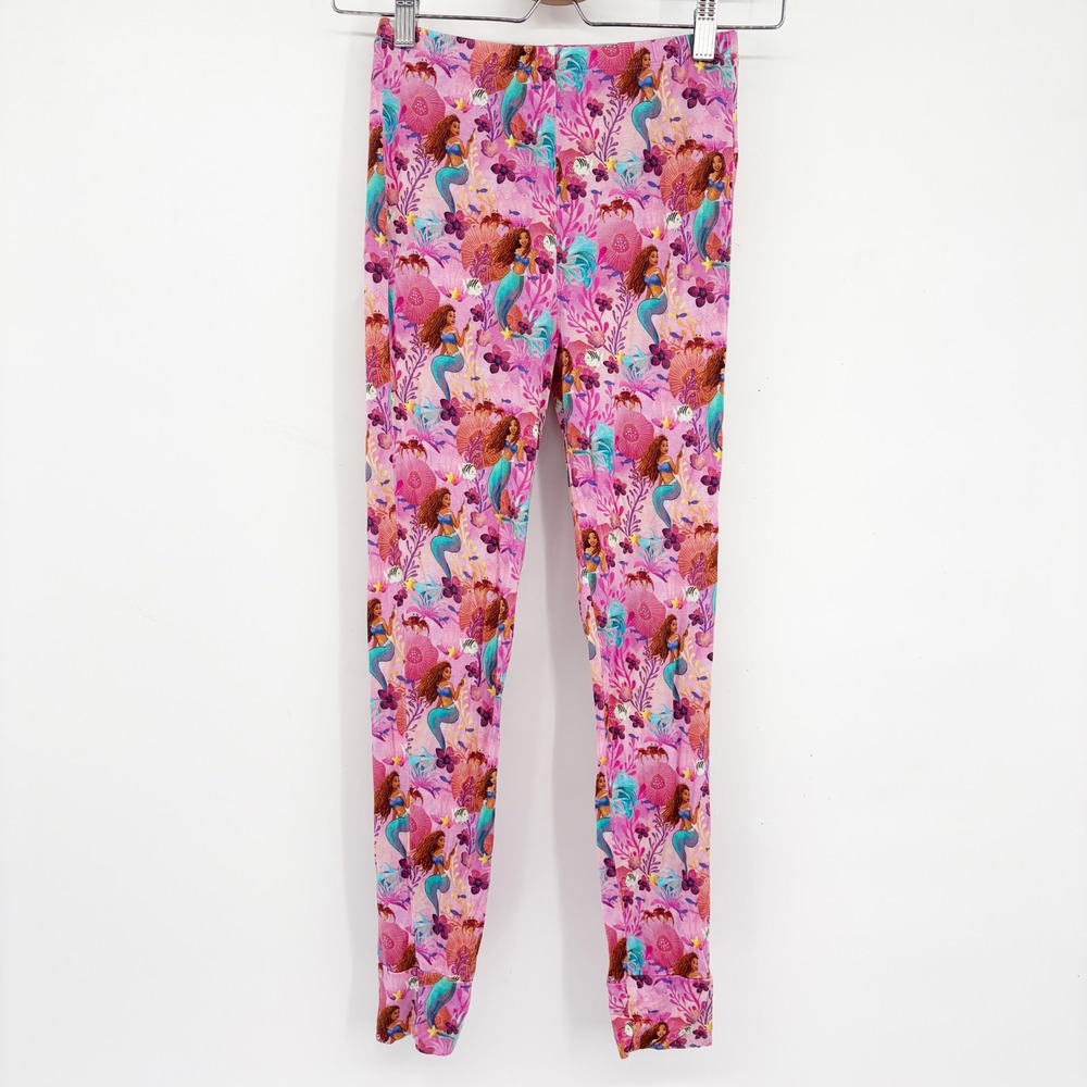 Posh Peanut x Disney Girls Little Mermaid Ariel Bamboo‎ Pajama Pants Size 10-12